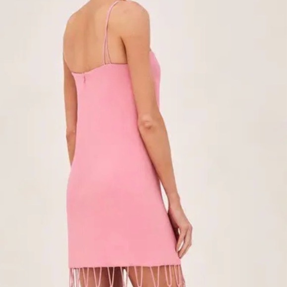 Alexis Pink Cutout Midi Dress - Picture 3 of 4